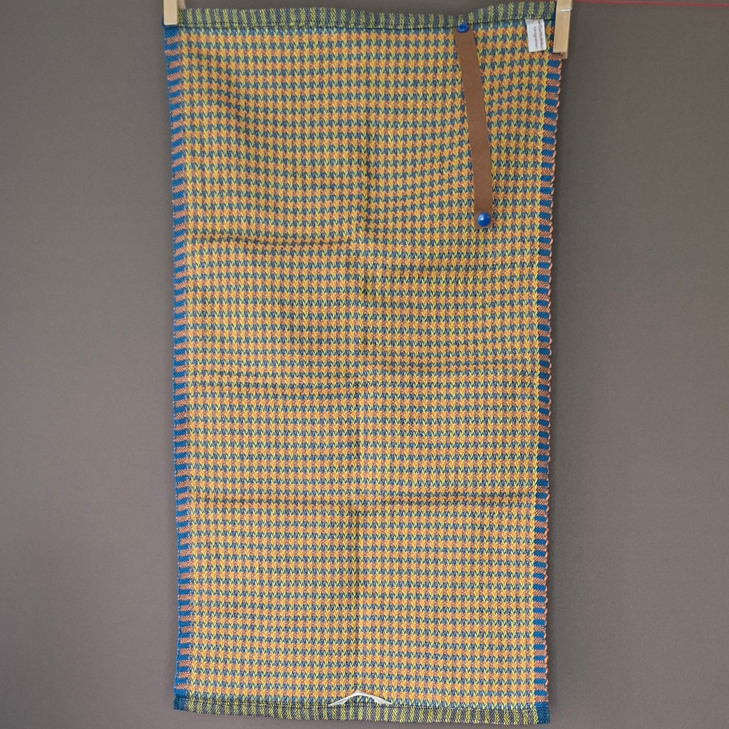 Reisehandtuch klein Blau Orange