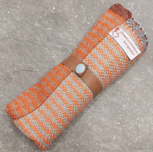 Reisehandtuch klein Hellblau Beige